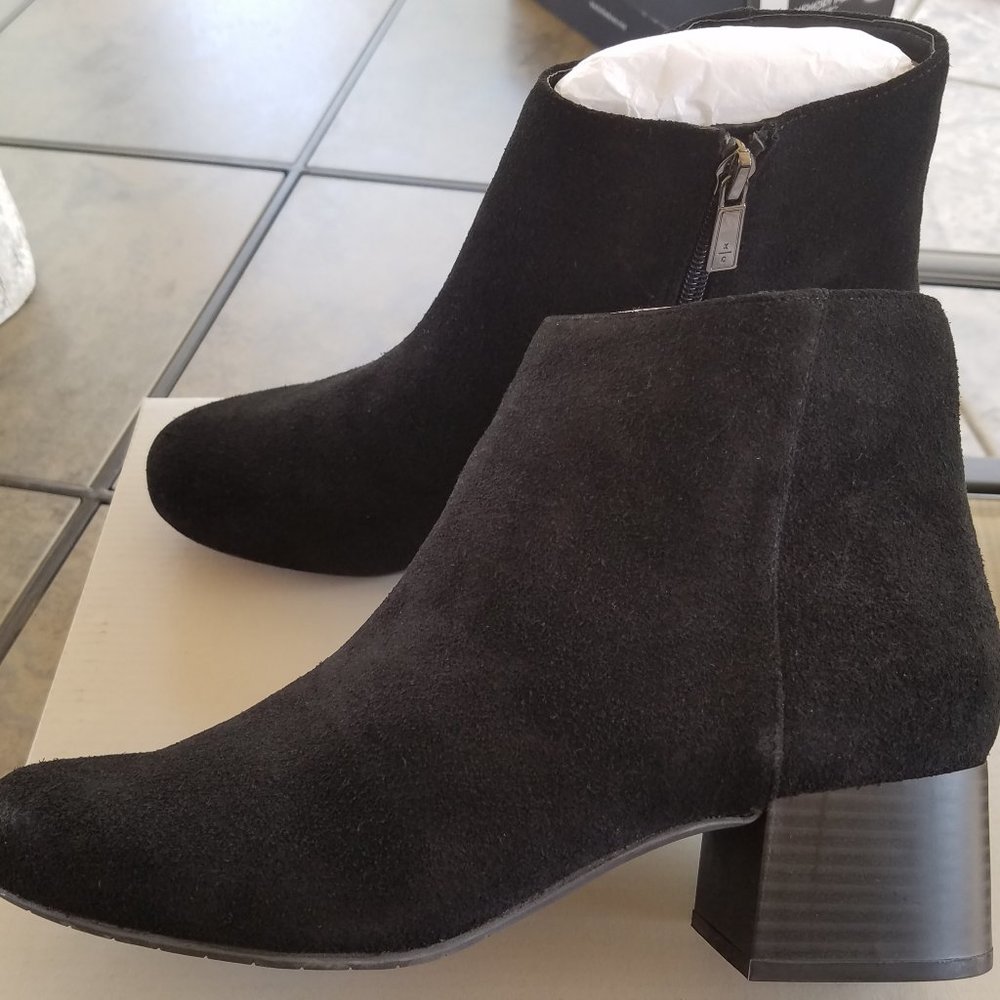 NEW Kenneth Cole Reaction Roadstop black booties 9